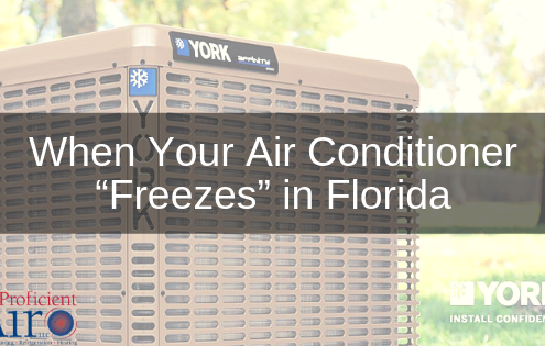 When Your Air Conditioner “Freezes” in Florida