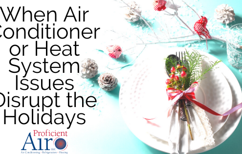 When Air Conditioner or Heat System Issues Disrupt the Holidays