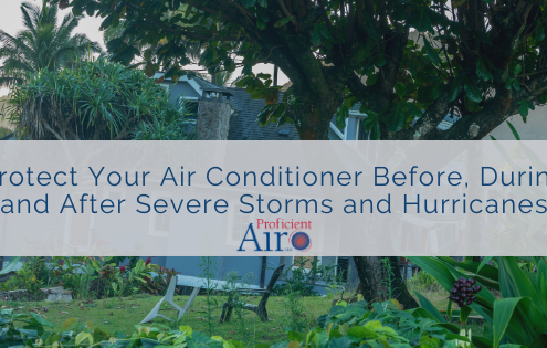 Protect Your Air Conditioner Before, During and After Severe Storms and Hurricanes