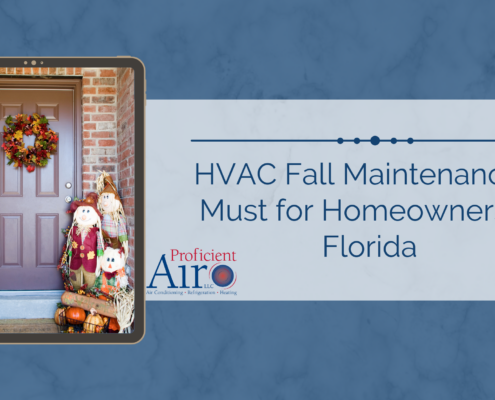 HVAC Fall Maintenance a Must for Homeowners in Florida