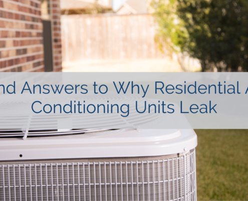 Find Answers to Why Residential Air Conditioning Units Leak