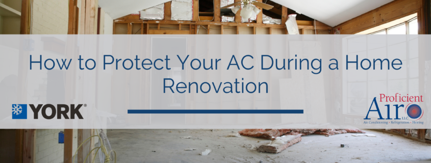 How to Protect Your AC During a Home Renovation